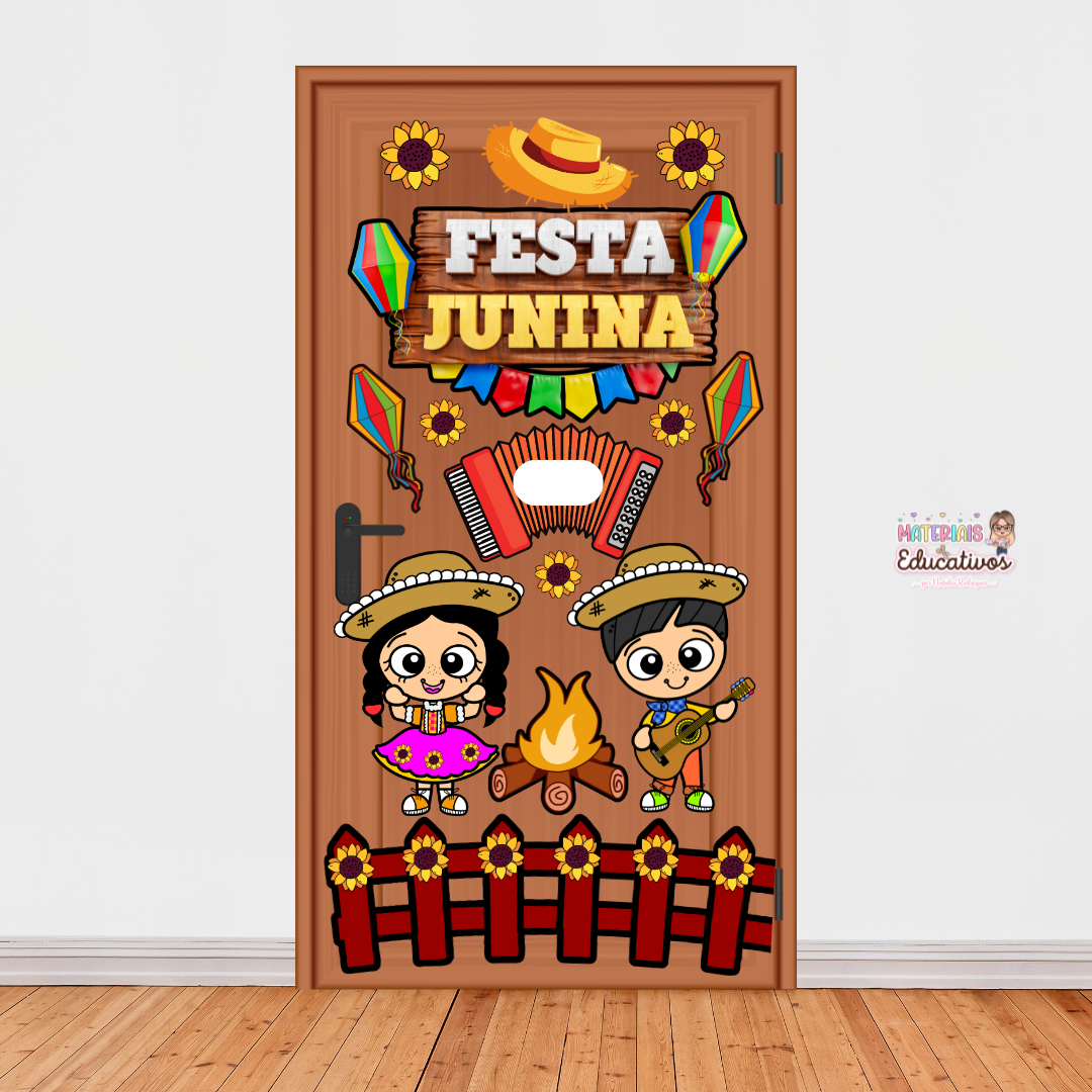 erros comuns decoração porta festa junina