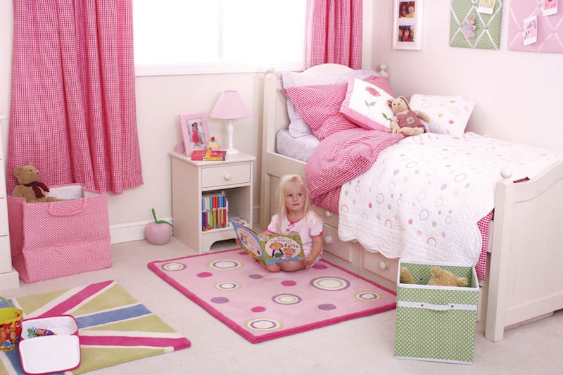 ideias de decoração quarto infantil feminino simples