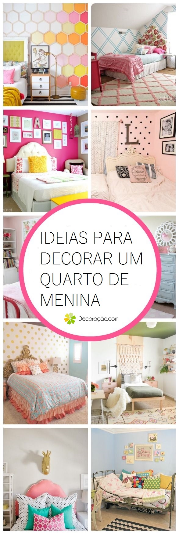 decoração de quarto infantil feminino simples e barato
