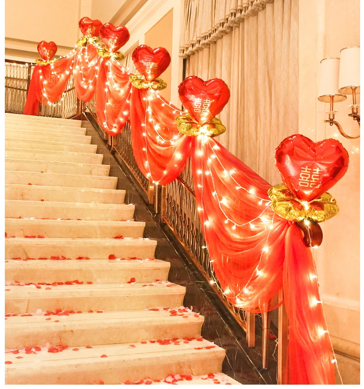 DIY: Decoração de Escada de Casamento com Orçamento Reduzido