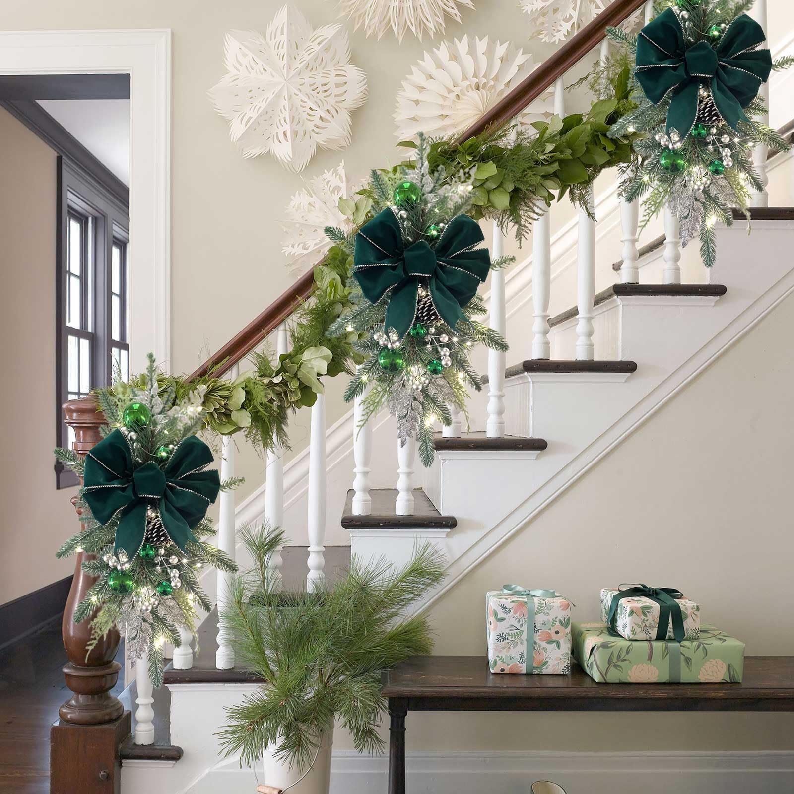 DIY: Decoração de Escada de Casamento com Orçamento Reduzido