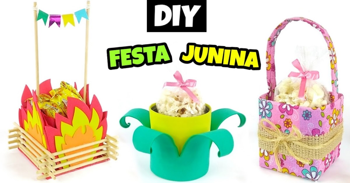 decoração milho garrafa pet festa junina