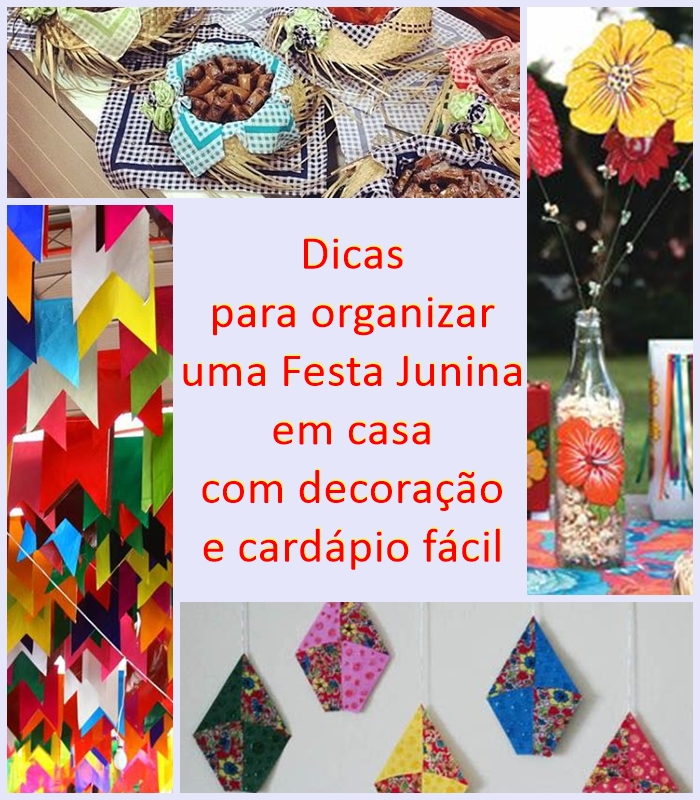 diy decoração festa junina fácil