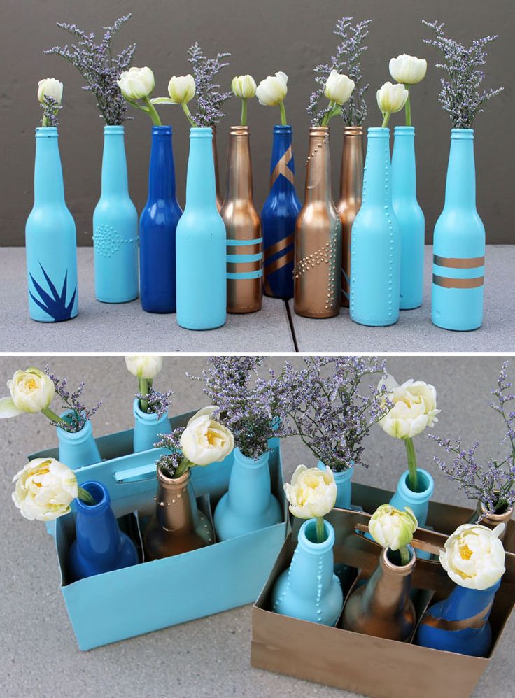 decoração garrafa cerveja