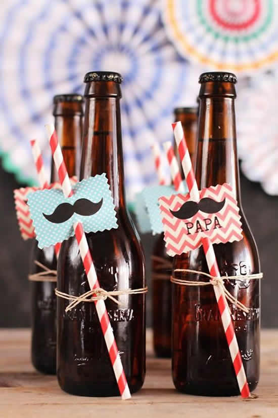 decoração garrafa cerveja
