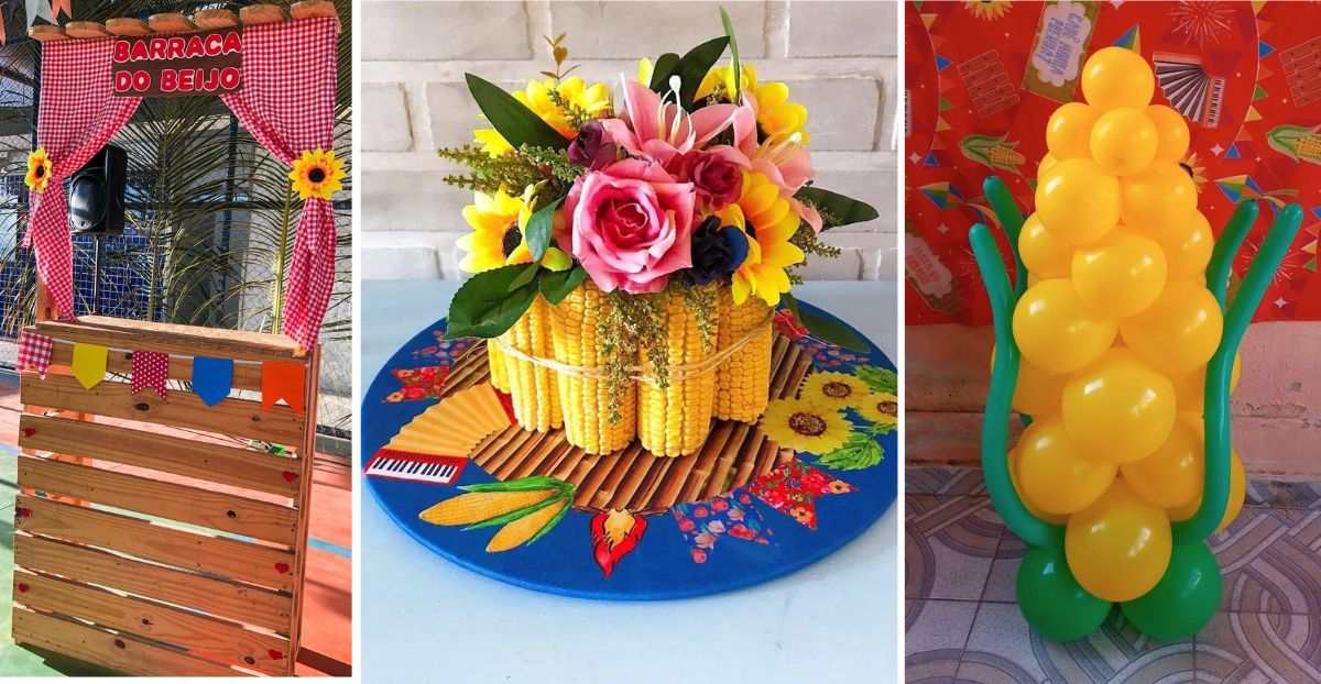 decoração junina para escola infantil