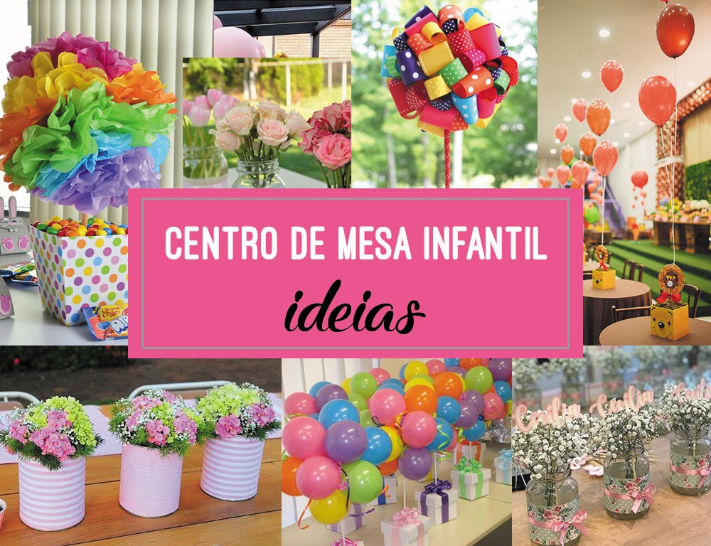 ideias de decoração mesa simples para festa de aniversário