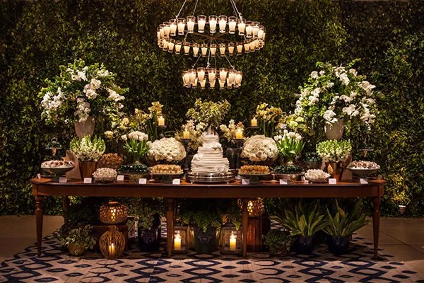 decoração de casamento de dia rústico vs boho