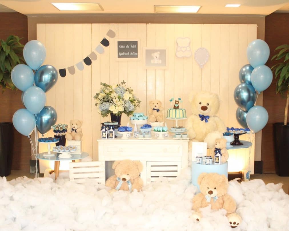 decoração chá de bebê menino vs menina qual a diferença