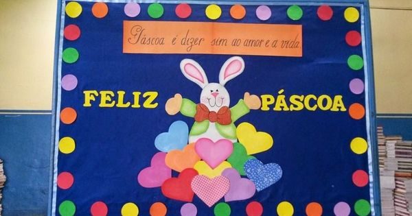 ovos páscoa decoração escola