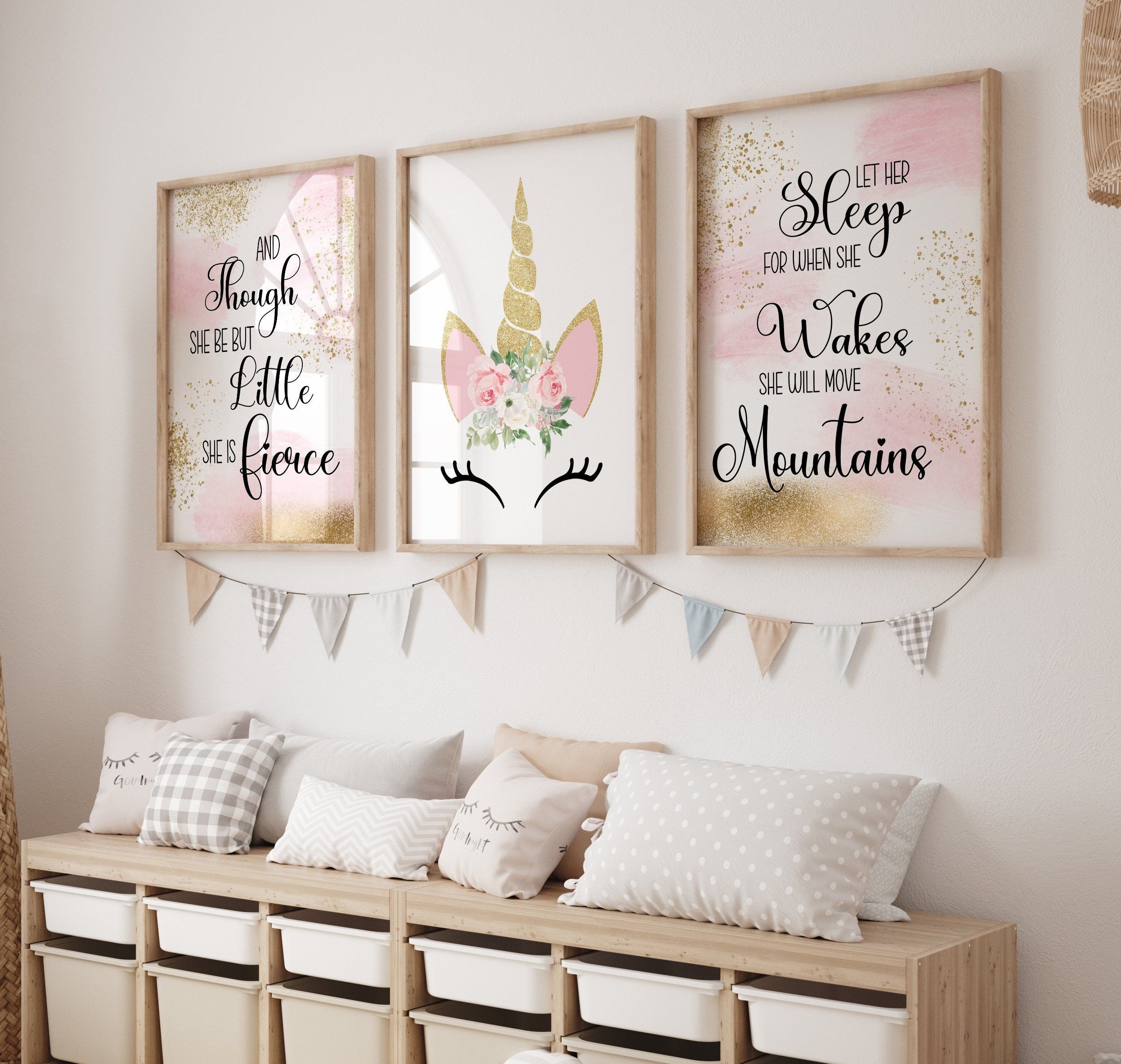 decoração quarto bebe feminino