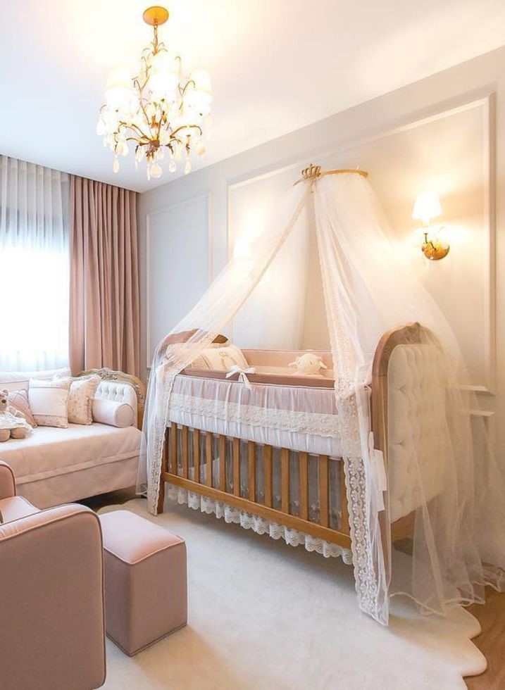 decoração quarto bebe feminino