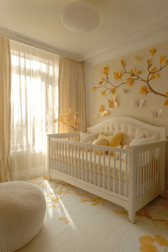 decoração quarto bebe feminino