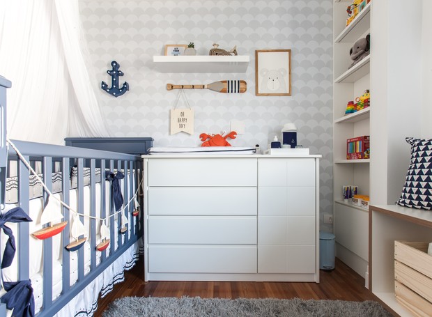 DIY: Faça Você Mesmo a Decoração Marinheira do Quarto do Bebê