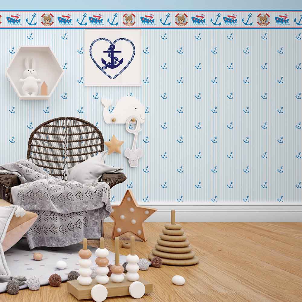 DIY: Faça Você Mesmo a Decoração Marinheira do Quarto do Bebê