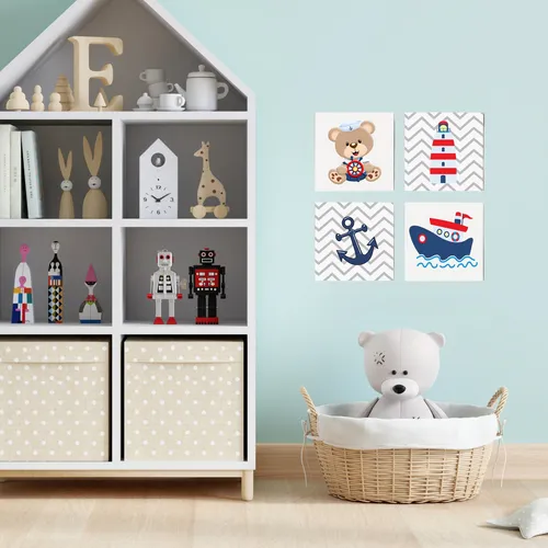 As Melhores Lojas Online para Comprar Itens de Quarto de Bebê Marinheiro