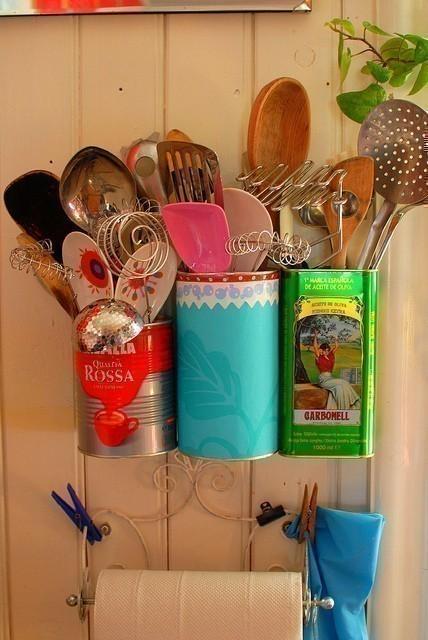 10 ideias criativas decoração cozinha reciclada