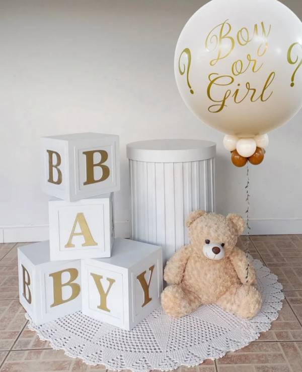 quanto custa decoração simples chá de bebê