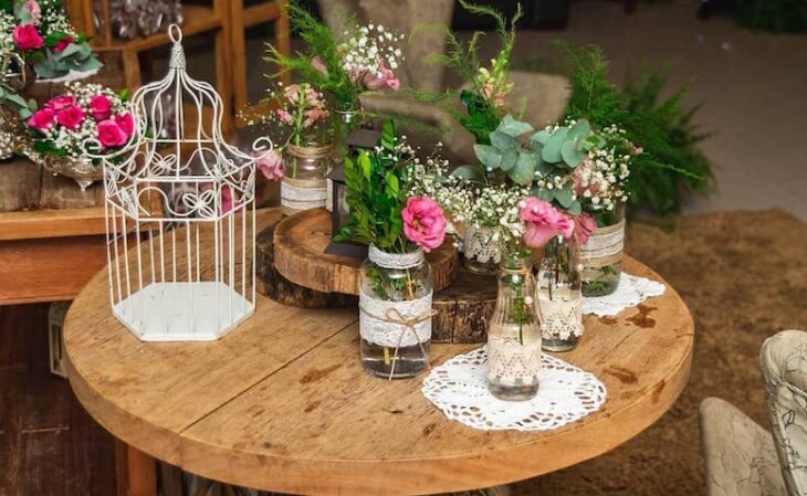 como economizar na decoração de casamento rústico sem perder o charme