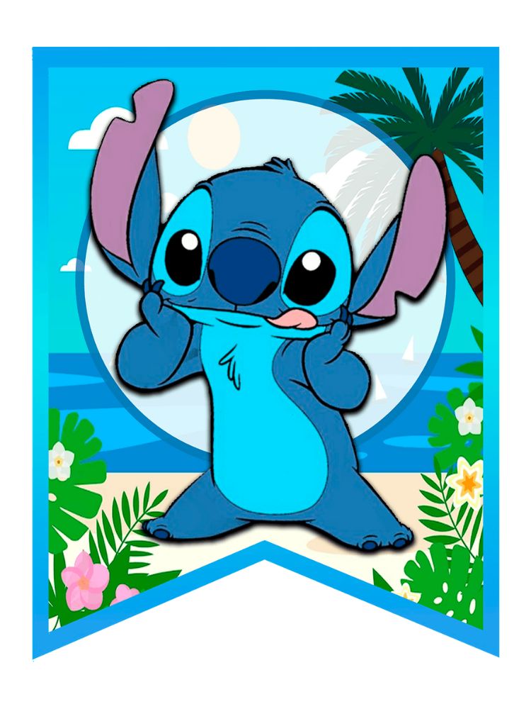 personalizados stitch para imprimir