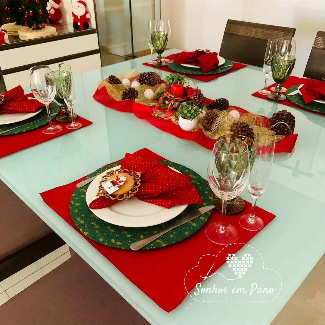 decorações de mesa