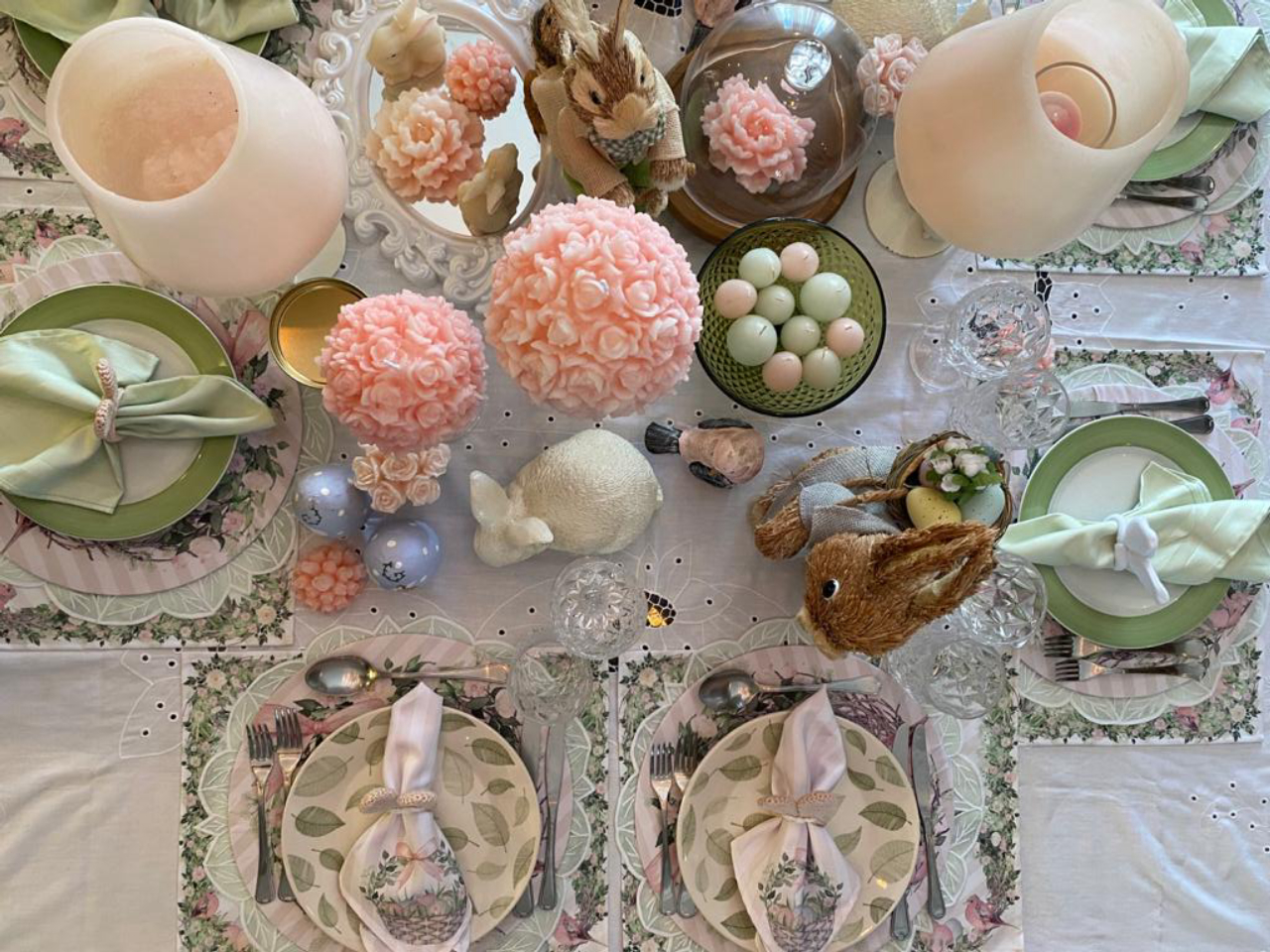 decorações de mesa