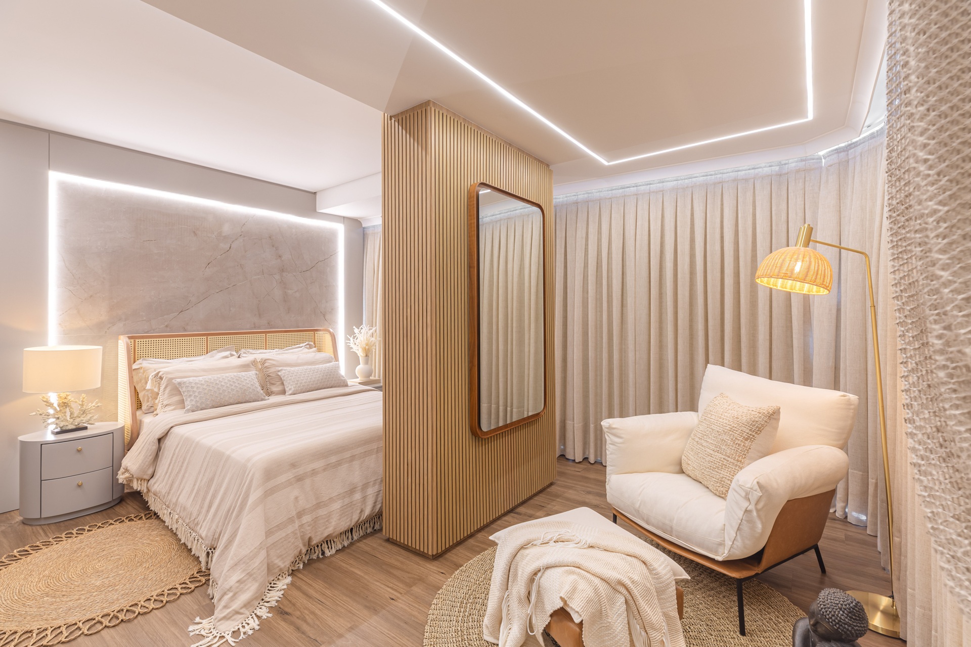 decorar quarto minimalista versus boho qual escolher