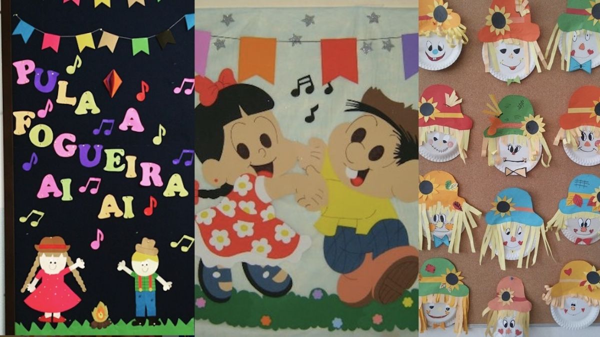 ideias de desenho colorido festa junina para imprimir