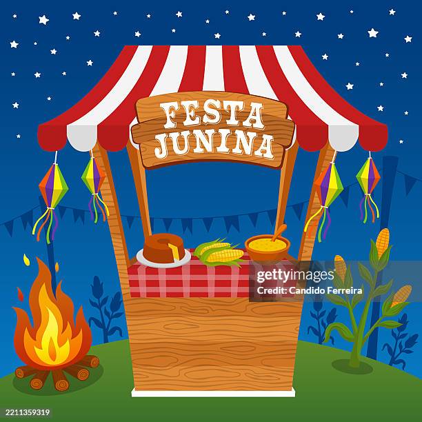 custo de material para desenho colorido festa junina