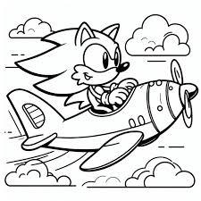 livro de colorir sonic