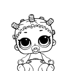 desenhos lol omg vs lol surprise para colorir