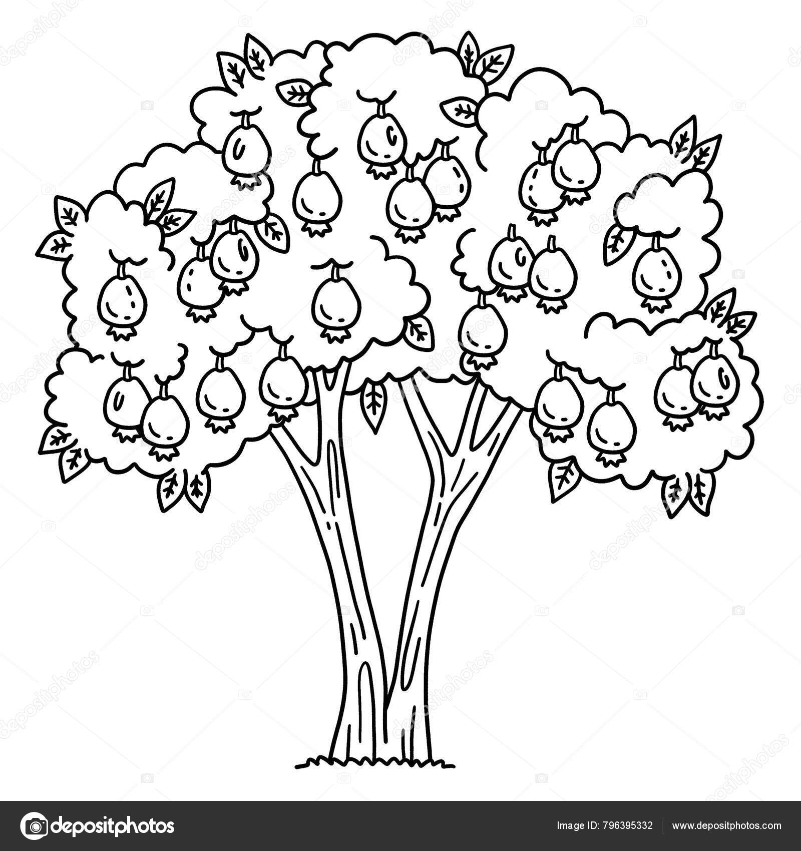 desenho de árvore para crianças
