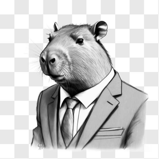 melhores desenhos de capivara para imprimir e colorir