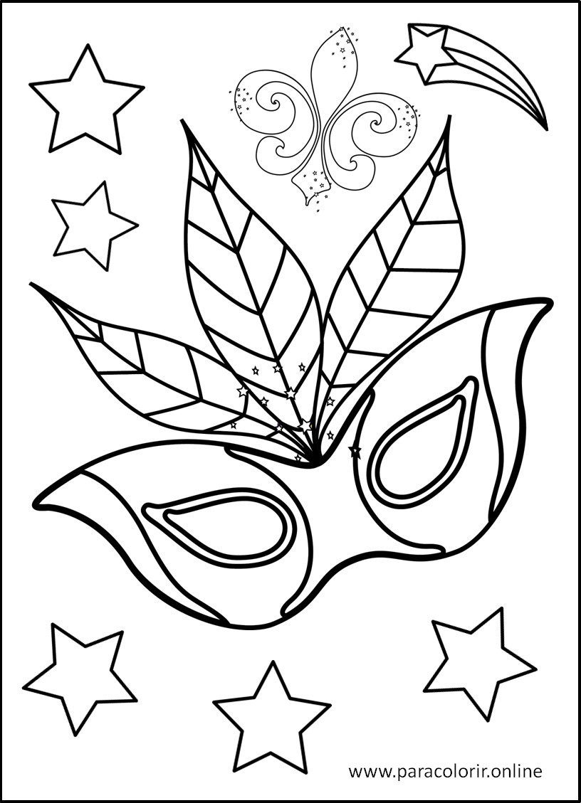 moldes de carnaval para crianças