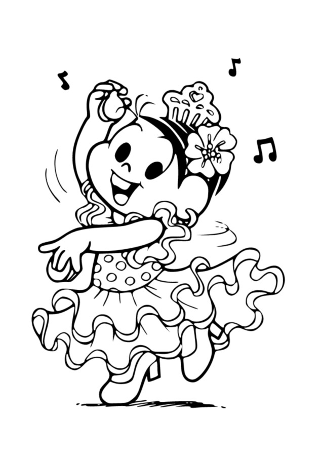 desenhos de fantasias de carnaval para pintar