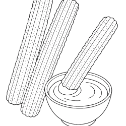 custo de impressão de desenhos de comida para colorir