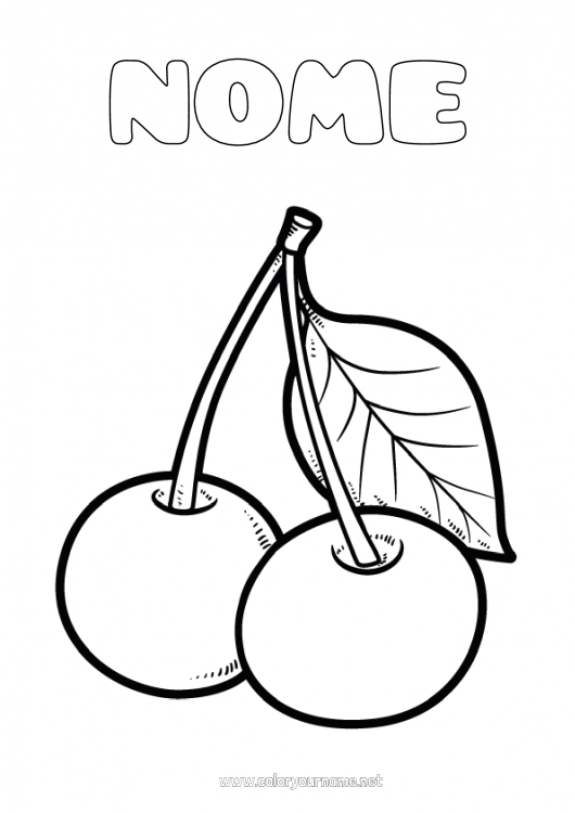 erros comuns ao colorir desenhos de comida