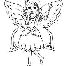 melhores desenhos de fadas para colorir