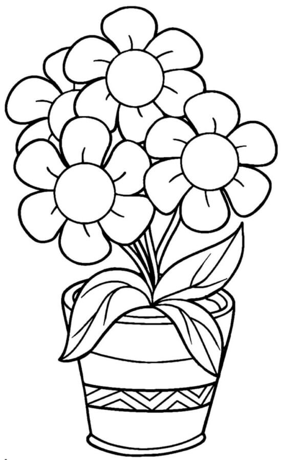desenhos de flores para recortar e colar