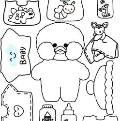 erros comuns ao imprimir desenhos de pato para colorir