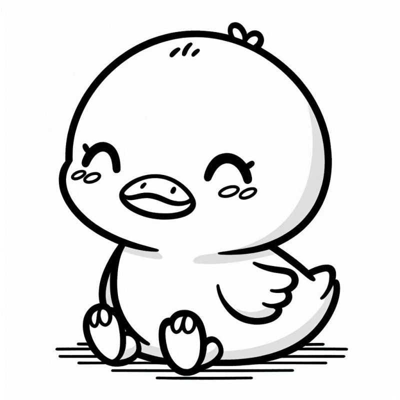 desenho de pato vs pato realista para colorir