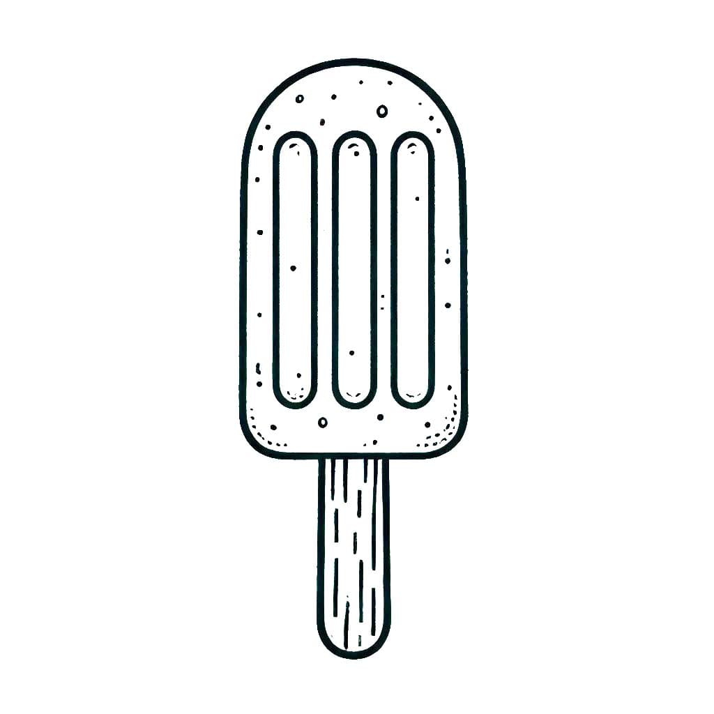 erros comuns ao colorir desenho de picolé