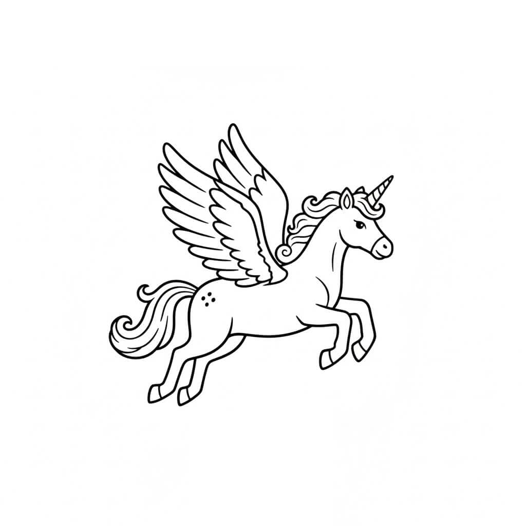 erros comuns ao colorir desenhos de unicórnio