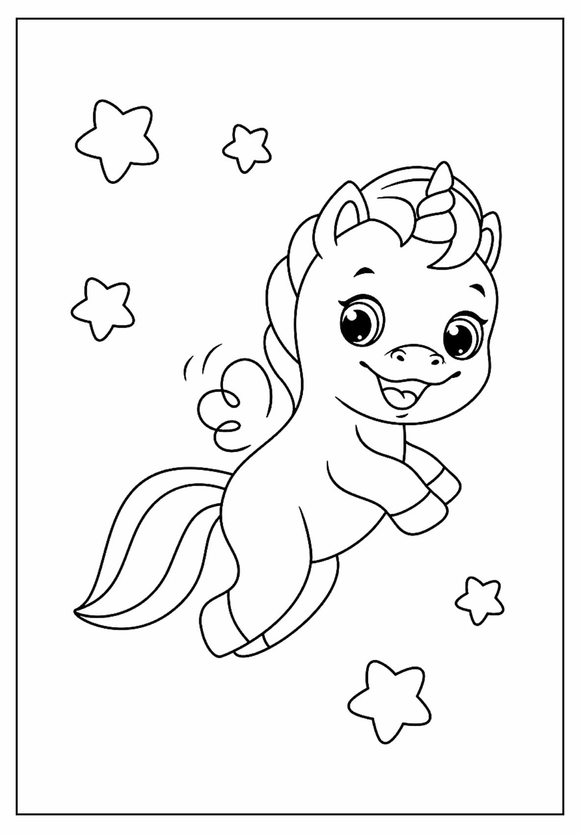 erros comuns ao colorir desenhos de unicórnio