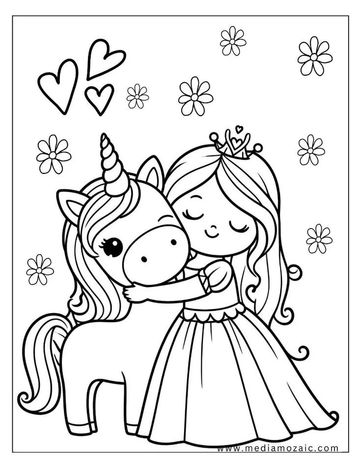 desenho de unicórnio vs desenho de dragão para colorir