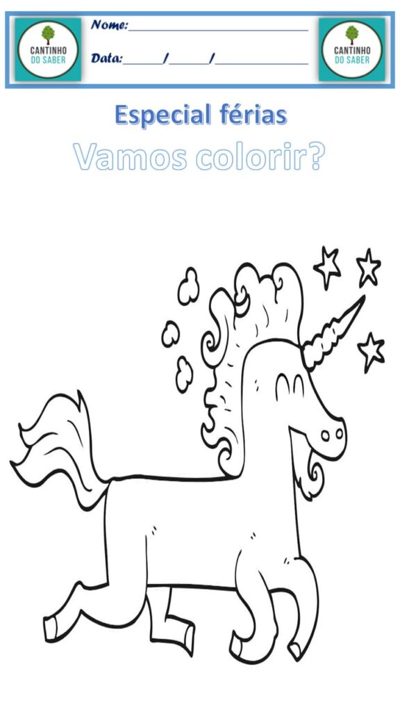 quanto custa comprar desenhos de unicórnio para colorir