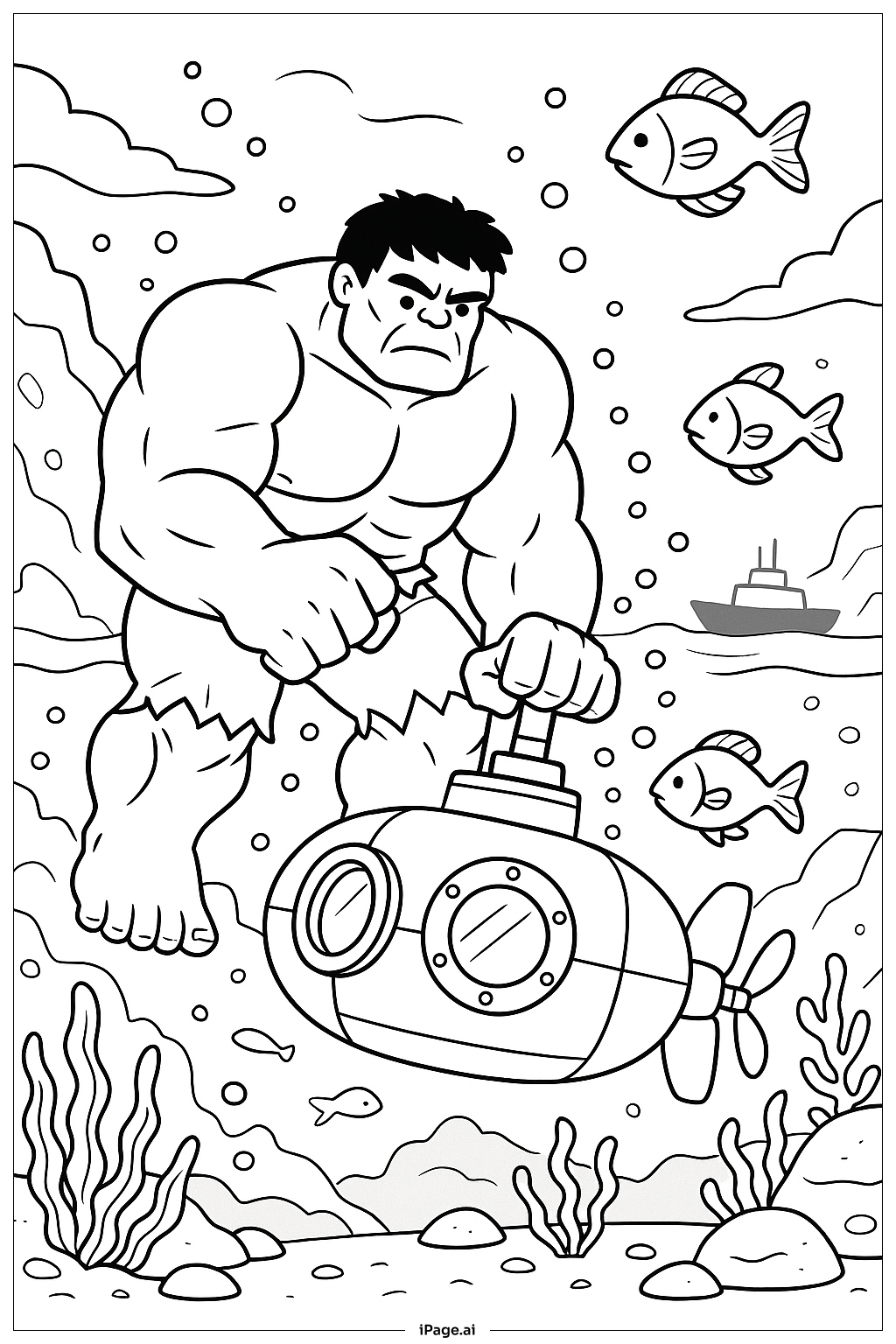 melhores desenhos do hulk para colorir em familia