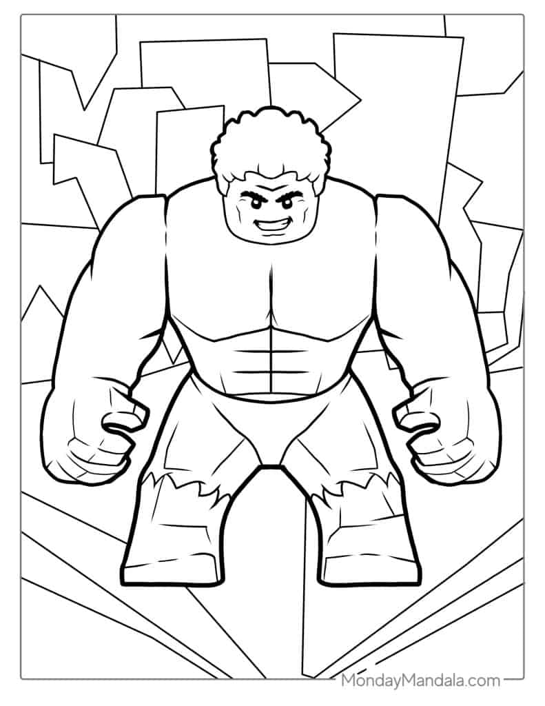 desenho do hulk vs desenho do homem de ferro para colorir