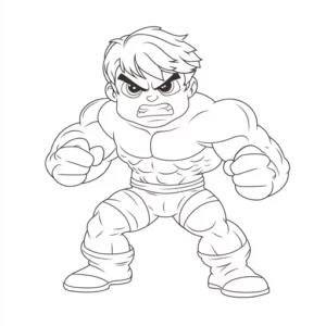 desenho do hulk para colorir