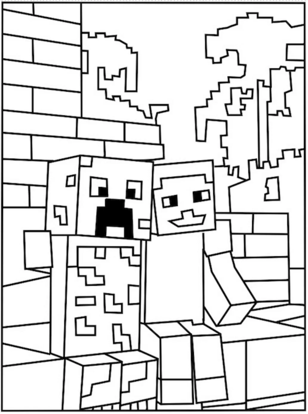 custo de impressão de desenhos do minecraft para festas
